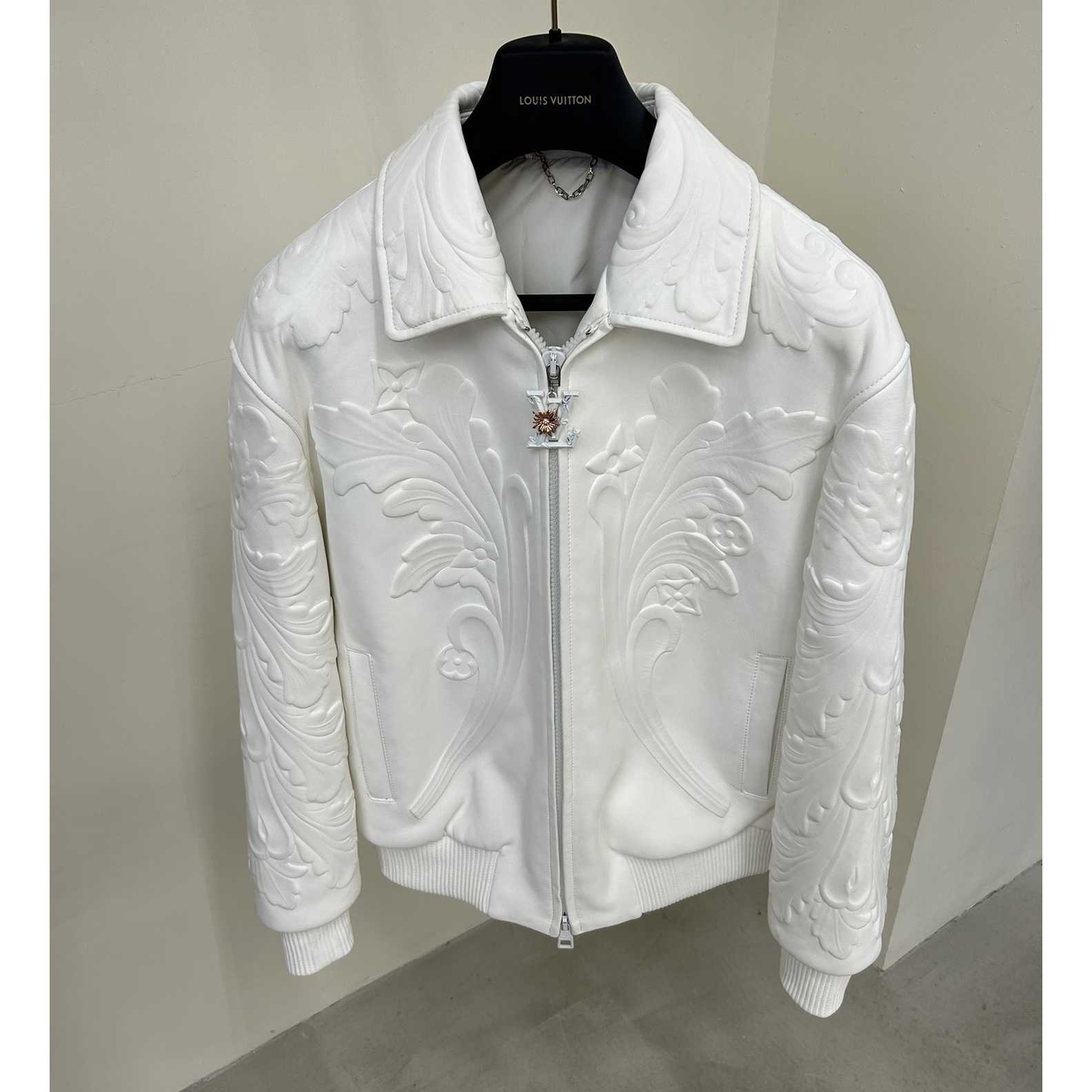LV Ornaments Leather Blouson - Ready-to-Wear 1AB97M