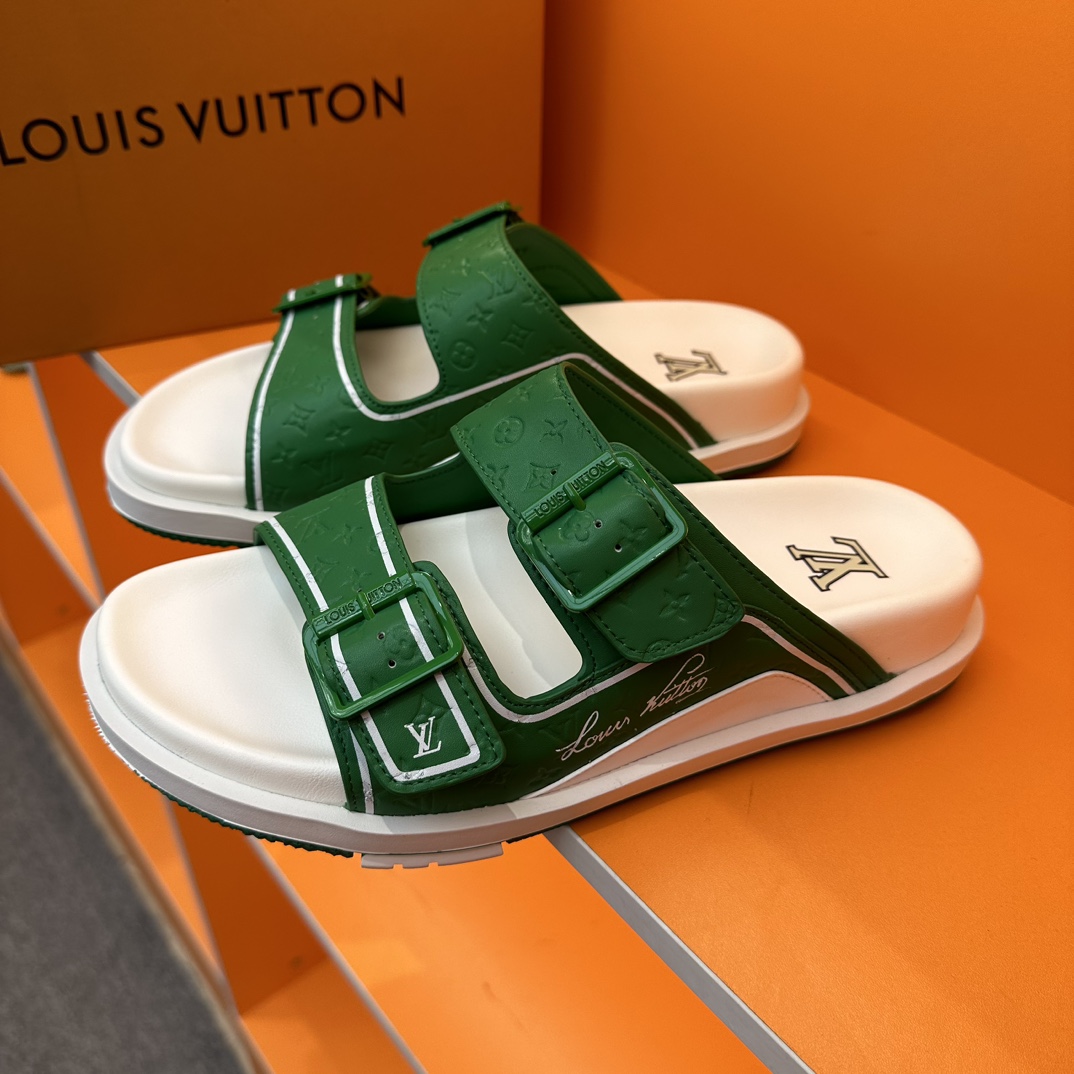 Louis Vuitton LV Trainer Mule 1AARV7,Sandals & Slides