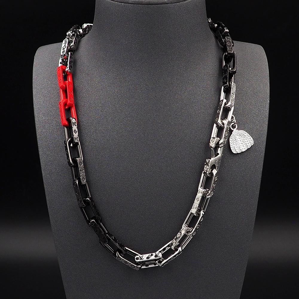 LV x YK Monogram Chain Necklace S00 - Fashion Jewelry M01087
